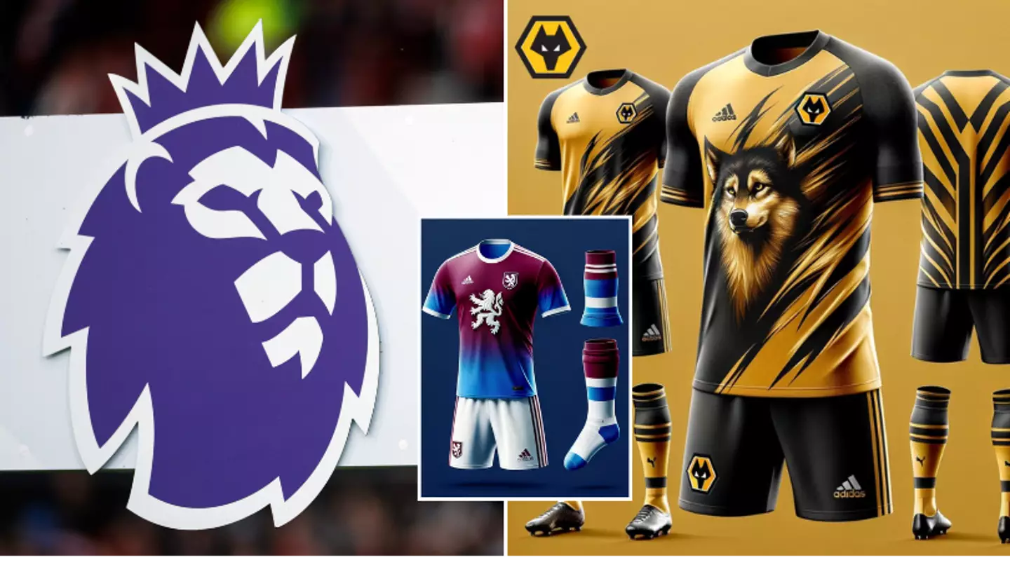 Fan redesigns all 20 Premier League home shirts using AI, there are some great results
