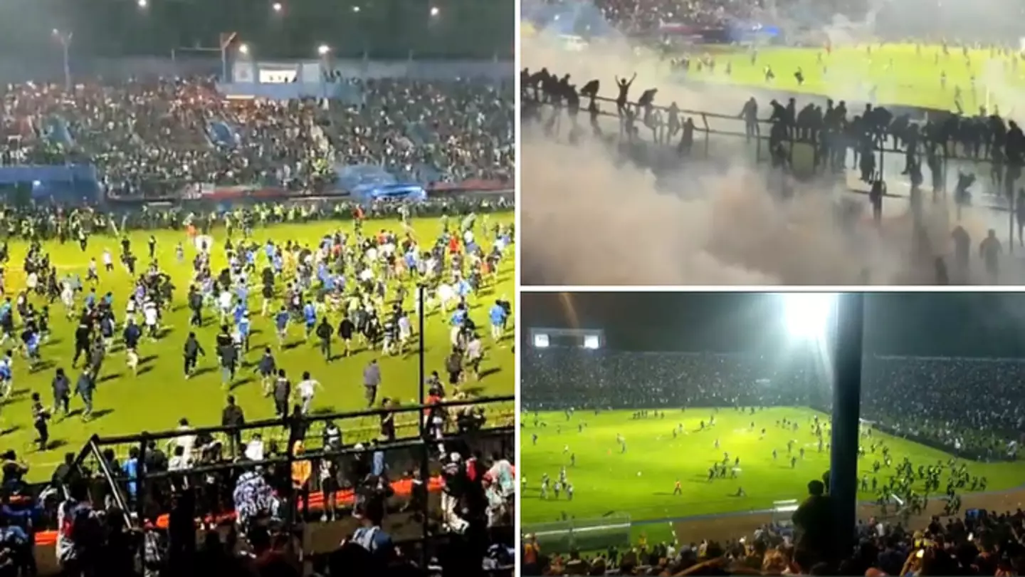 At least 174 killed after riot breaks out at football match