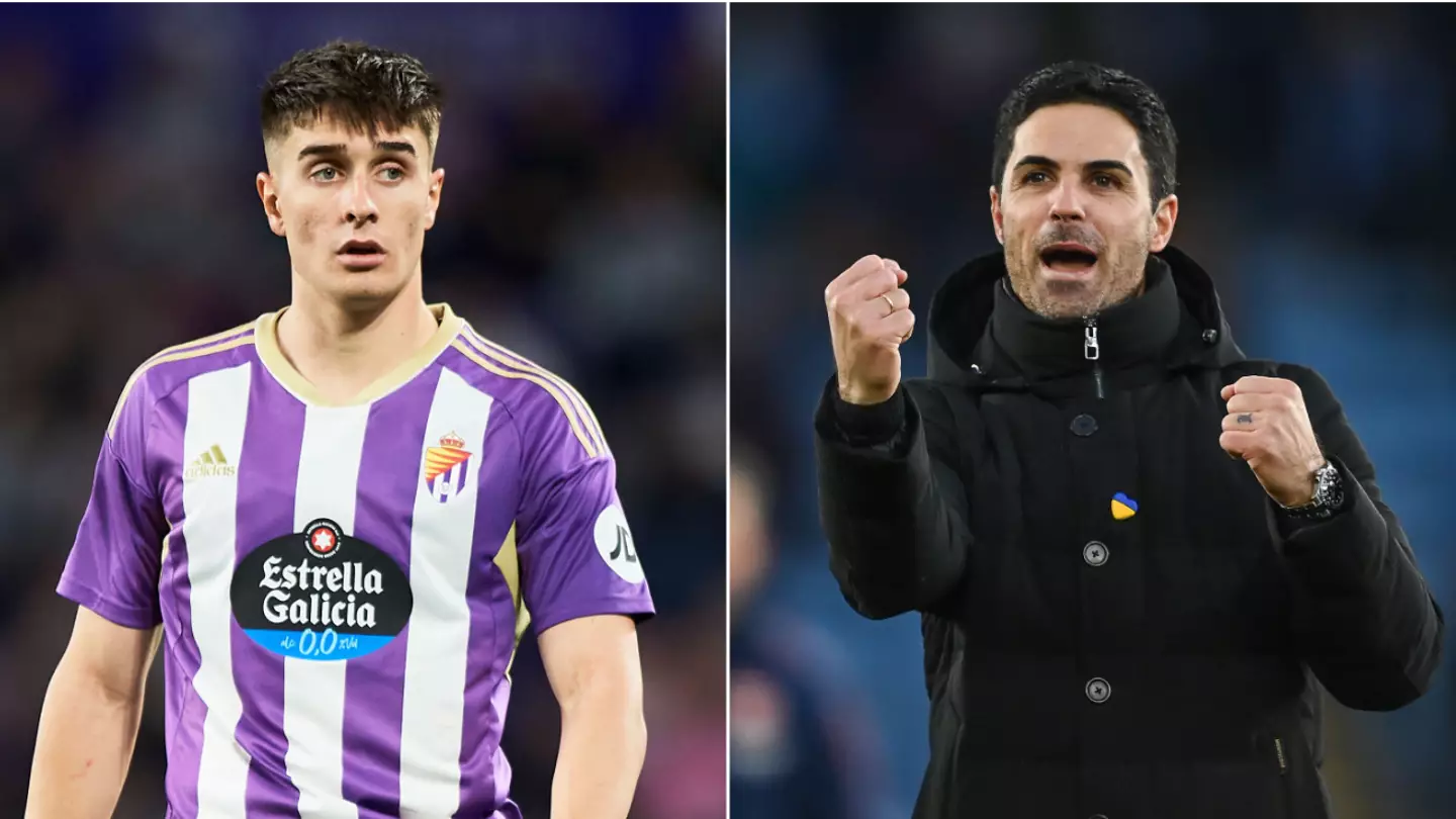 Arsenal target Ivan Fresneda 'has release clause slashed' after Real Valladolid relegation confirmed