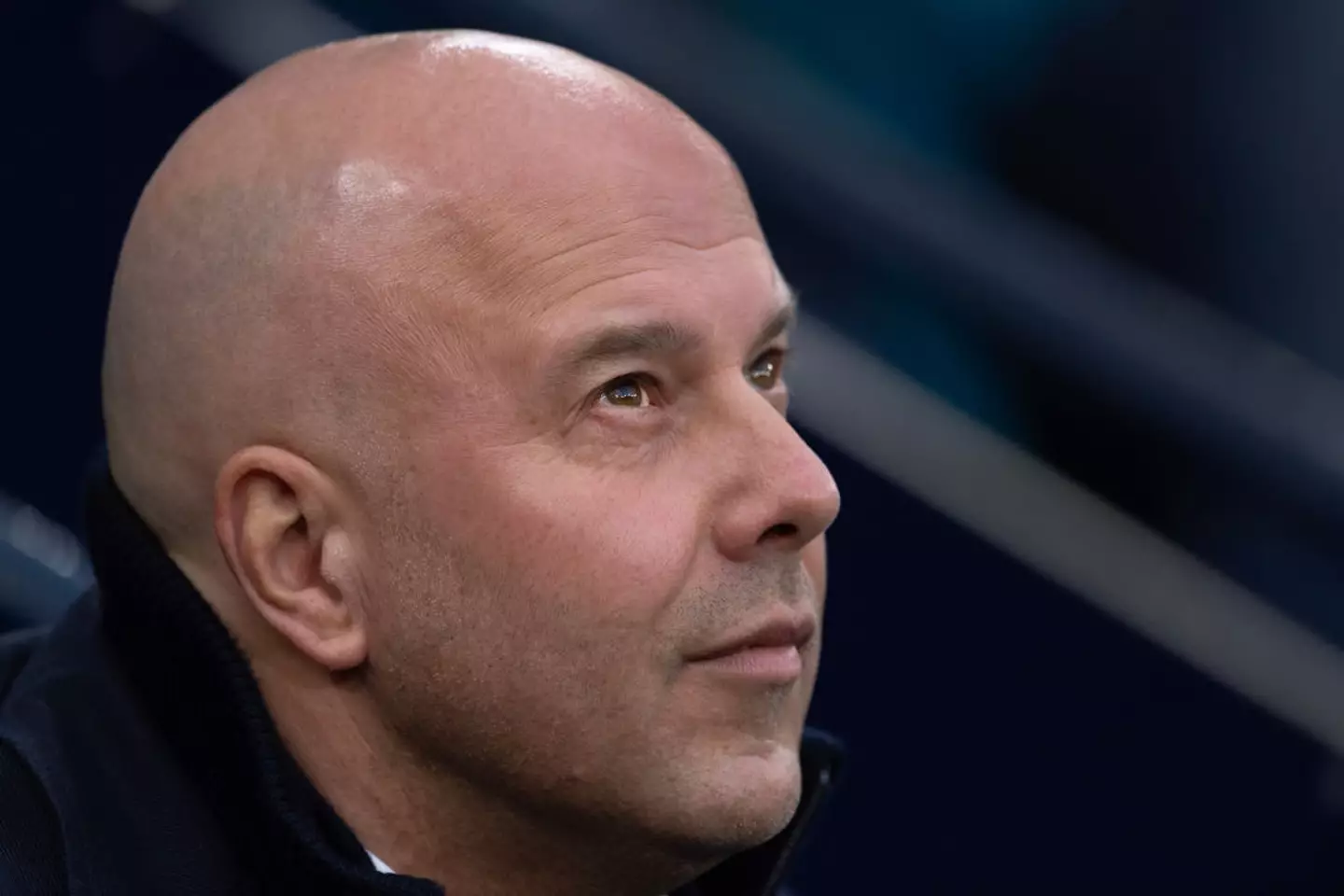 Arne Slot was handed a two-match ban (Credit:Getty)