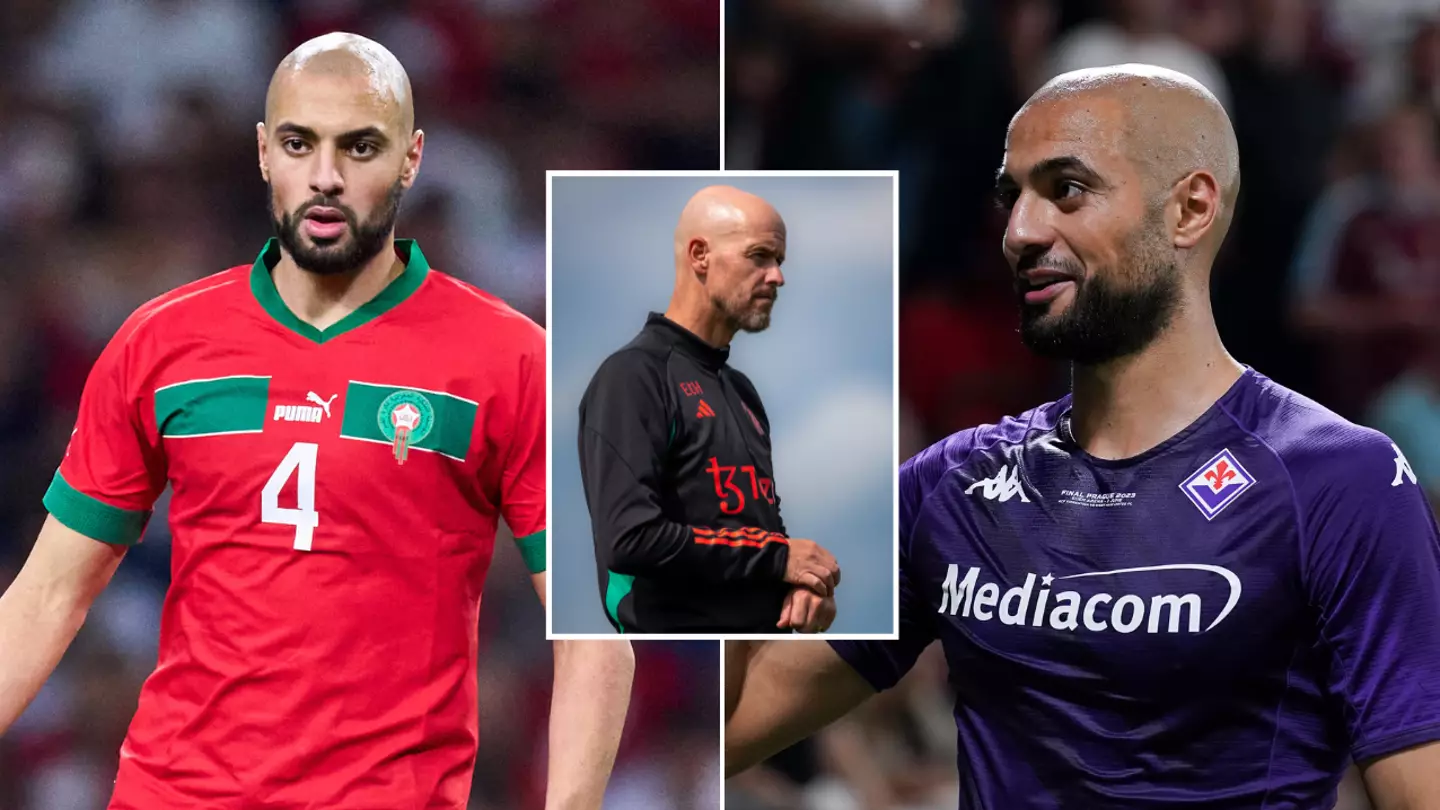 Sofyan Amrabat transfer 'clue' spotted on Man Utd website as club release new squad numbers