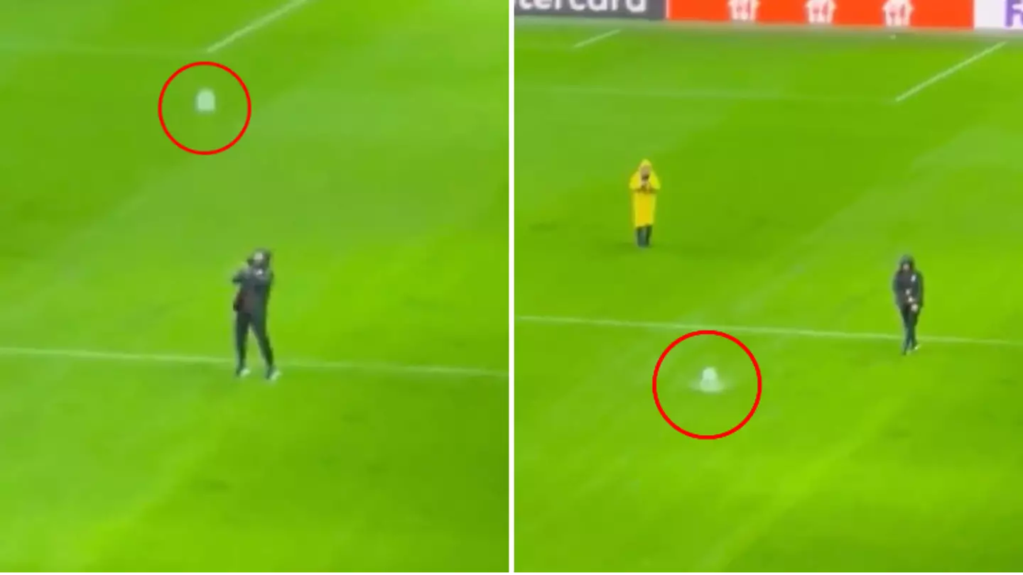 Man Utd vs Galatasaray at risk of being postponed as UEFA officials spotted checking pitch