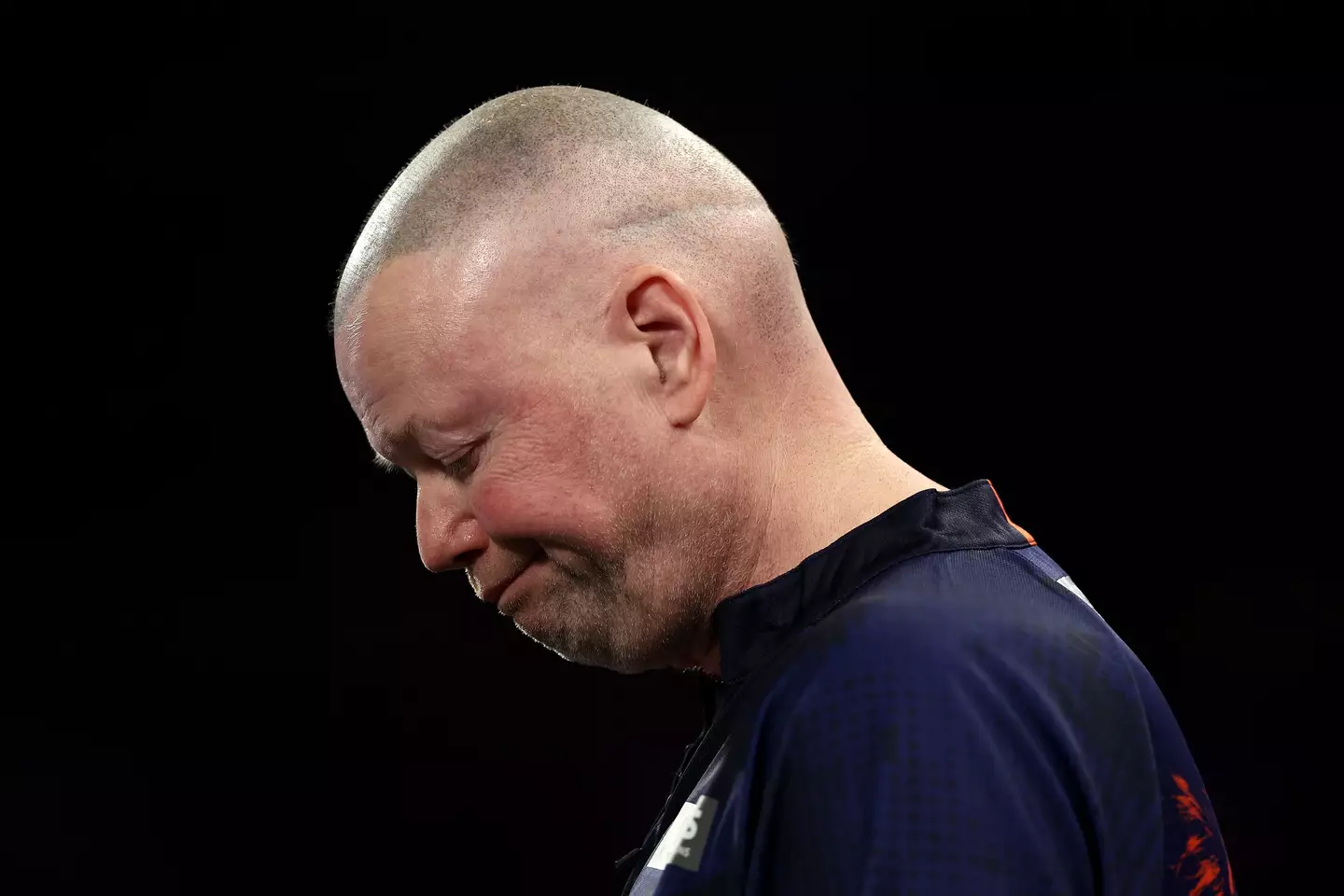 Van Barneveld was downbeat after his defeat. Image: Getty