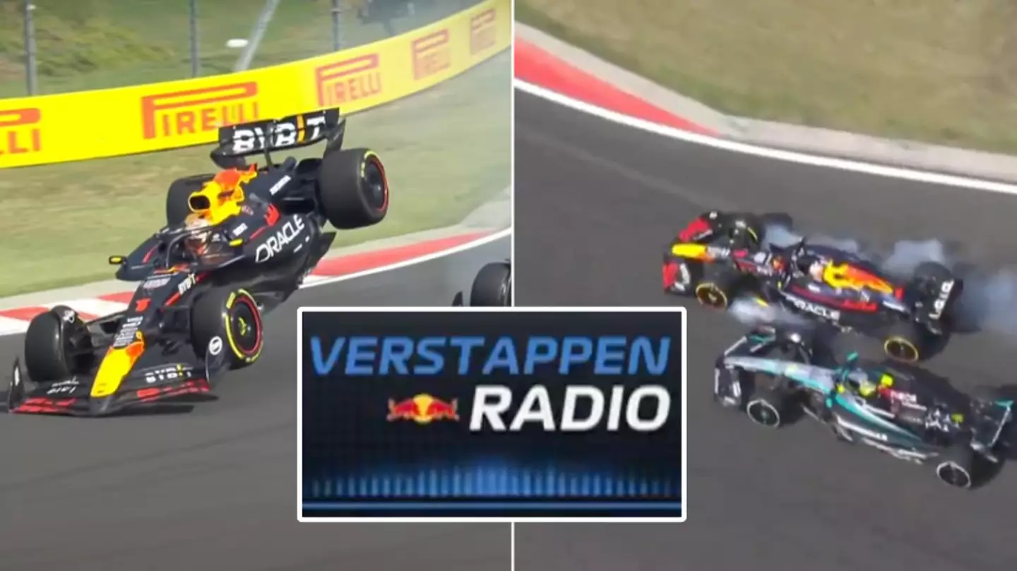 Max Verstappen called 'childish' by his race engineer for radio reaction to Lewis Hamilton crash