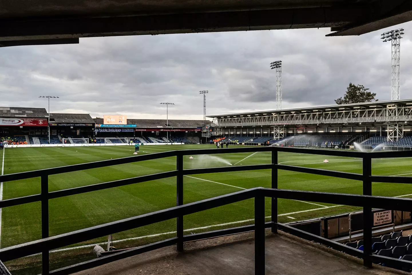 Kenilworth Road, the home of Luton Town. (