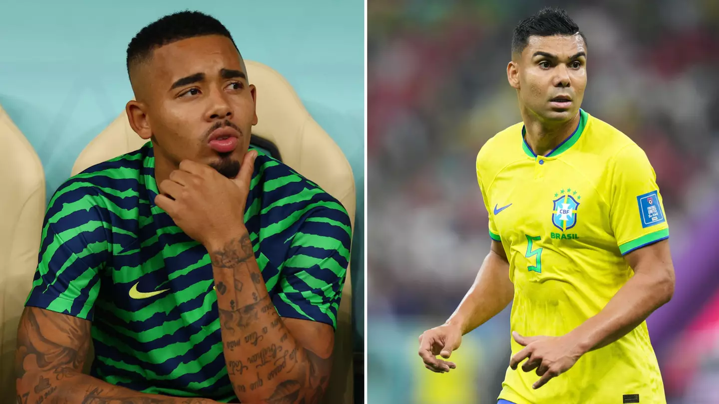 Brazil star Gabriel Jesus urges fans to Google Casemiro’s name