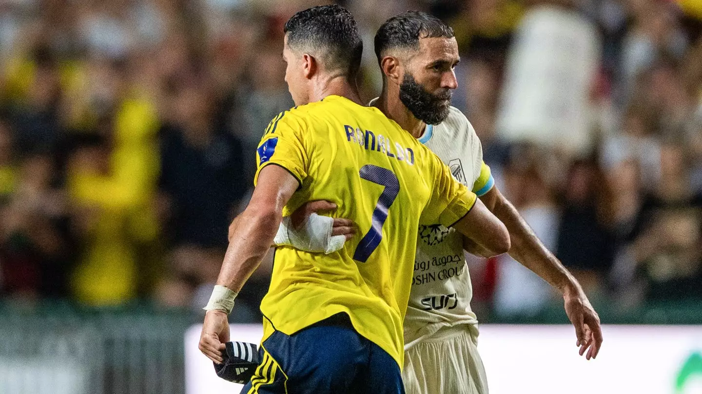 Karim Benzema Provoked Cristiano Ronaldo With Text After Joining Rivals Al Hilal