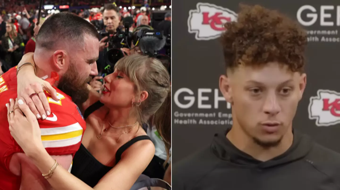 Patrick Mahomes reveals the 11-word comment that sparked Travis Kelce's romance with Taylor Swift