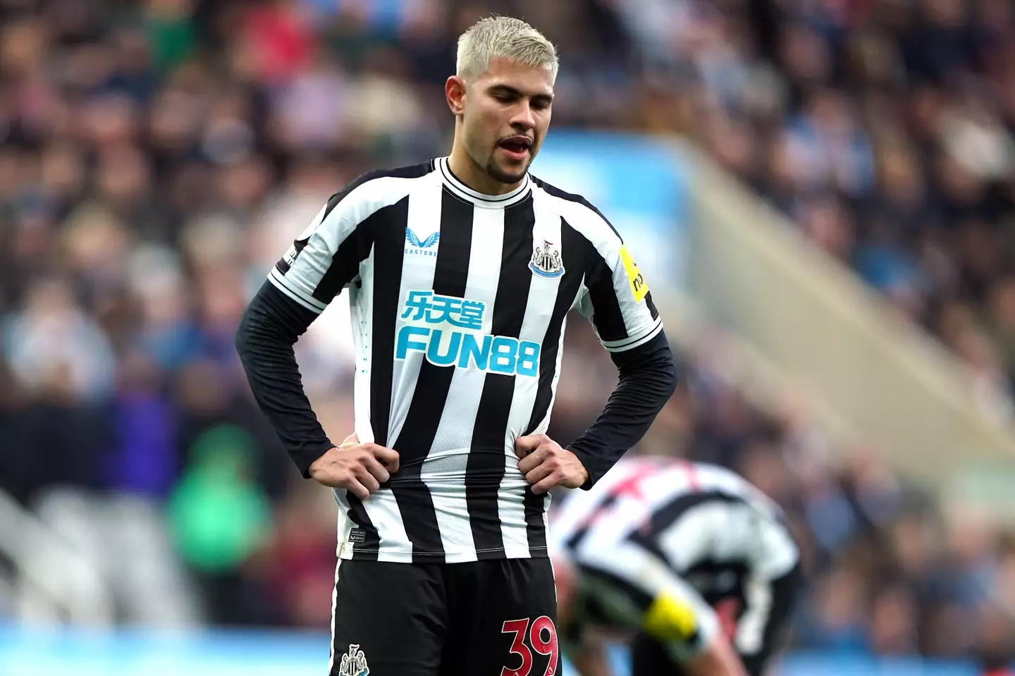 Bruno Guimaraes is now a star at Newcastle. (PA Images)