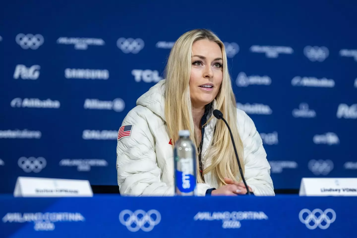 Vonn competed at the Winter Olympics with a torn ACL (Image: Getty)
