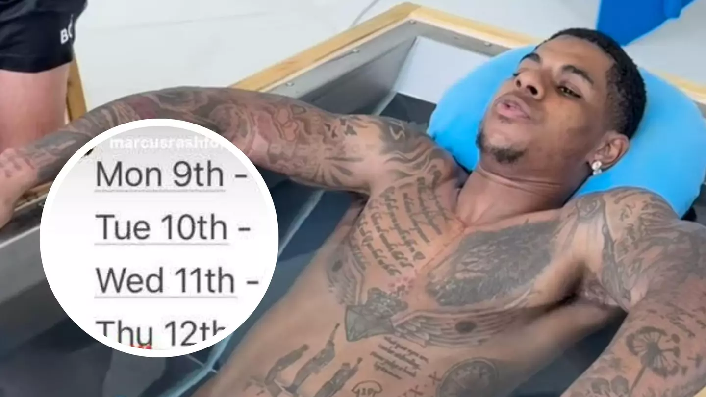 Marcus Rashford posts his Man Utd training schedule after fan dispute and everyone is saying the same thing