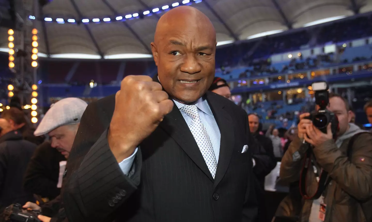 George Foreman has died at the age of 76. Image: Getty