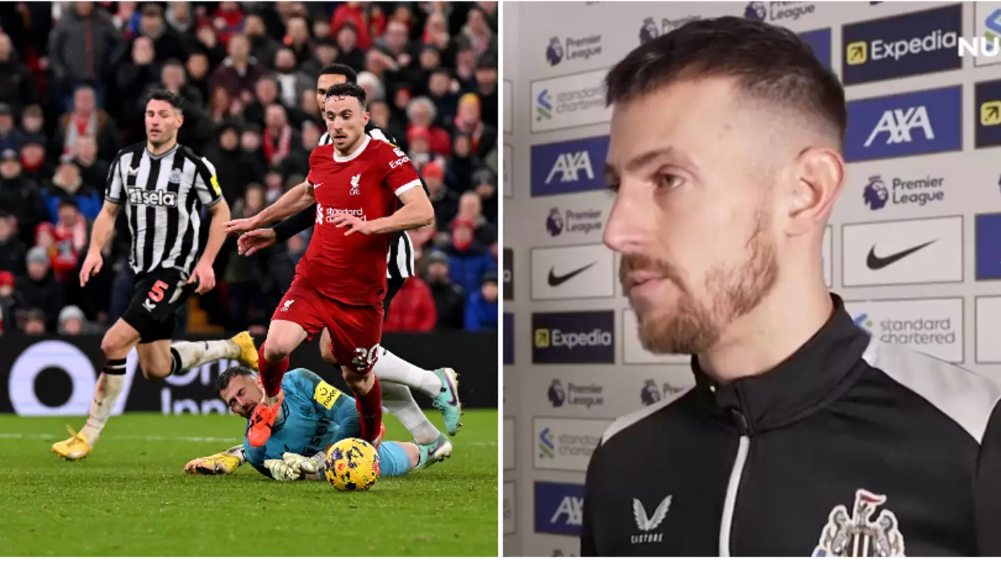 Newcastle's Martin Dubravka gives refreshingly honest take on Diogo Jota penalty incident vs Liverpool