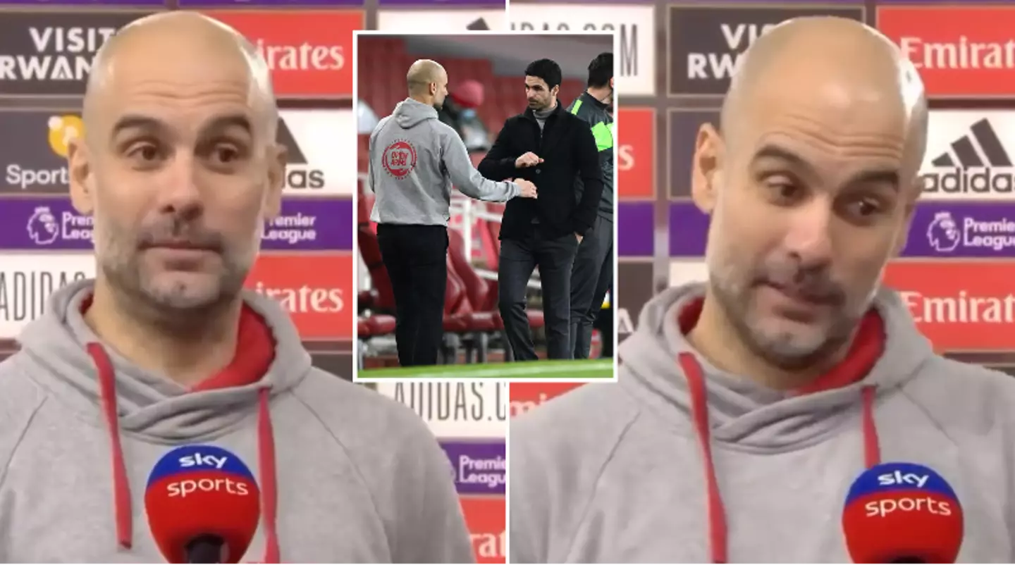 Pep Guardiola’s comments on Mikel Arteta go viral again after Arsenal’s stellar start in the Premier League