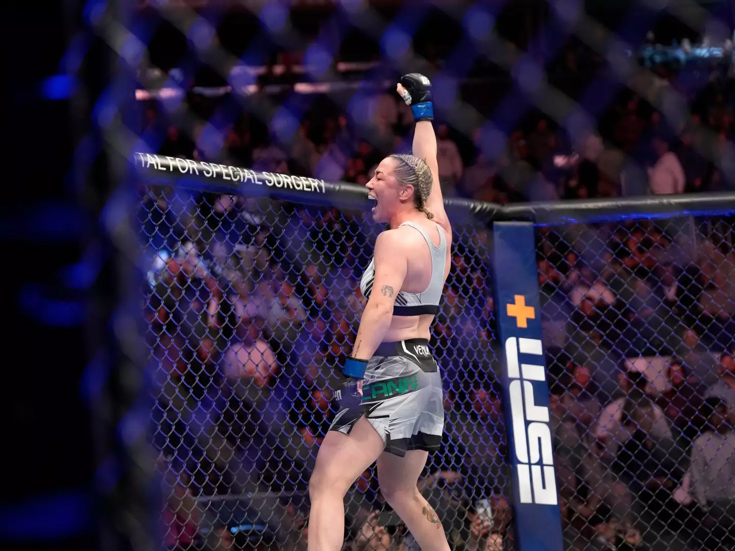 Mollie McCann has been making waves in the UFC since she joined in 2018. (