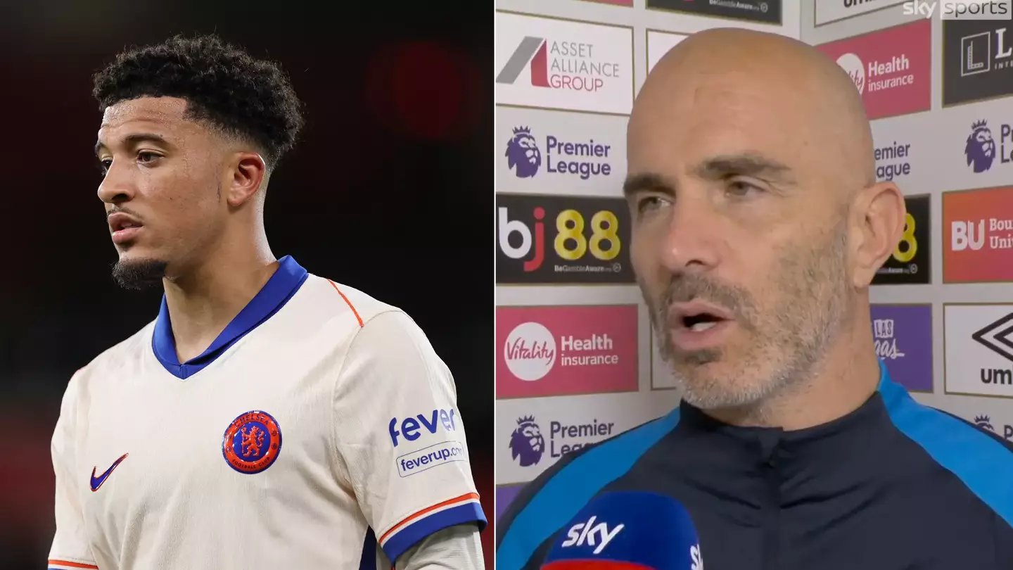 Enzo Maresca aims dig at Man Utd after Jadon Sancho’s Chelsea debut