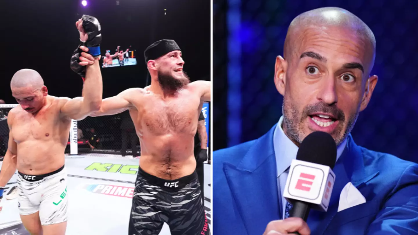 UFC commentator makes shocking offer to beaten fighter as fans fume over 'robbery of the year' at UFC 308