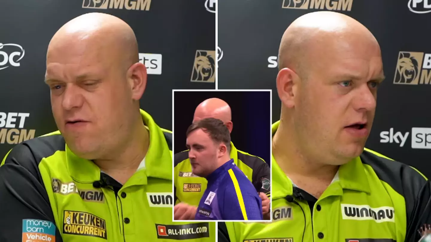 Michael van Gerwen sends brutal message to Luke Littler after beating him in Berlin final