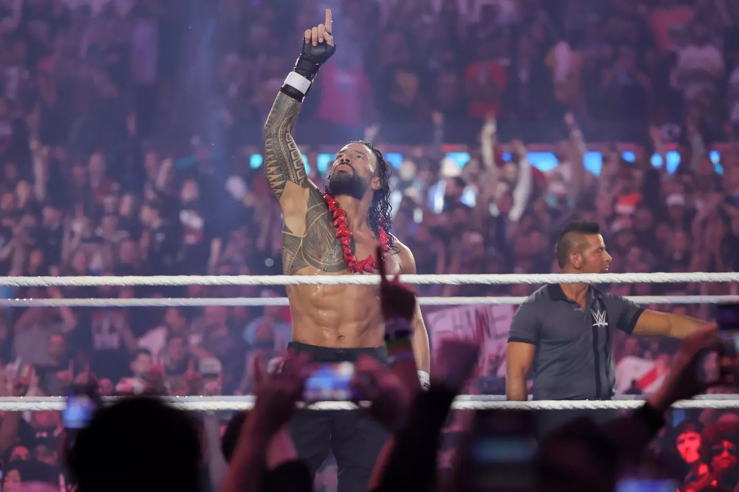 Roman Reigns was Jey Uso's pick. Image: Getty