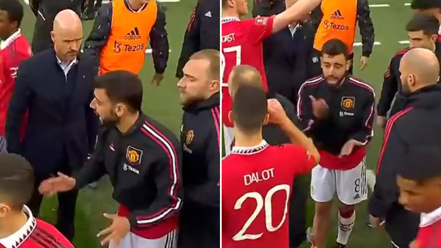Fans want Bruno Fernandes to be Manchester United captain because of his actions after being subbed off