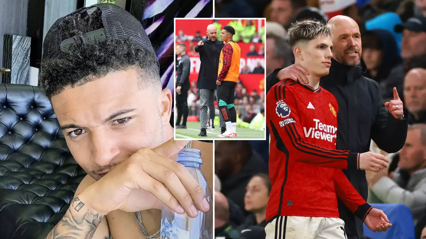 What Jadon Sancho did after Man Utd's defeat to Chelsea could anger the club's supporters