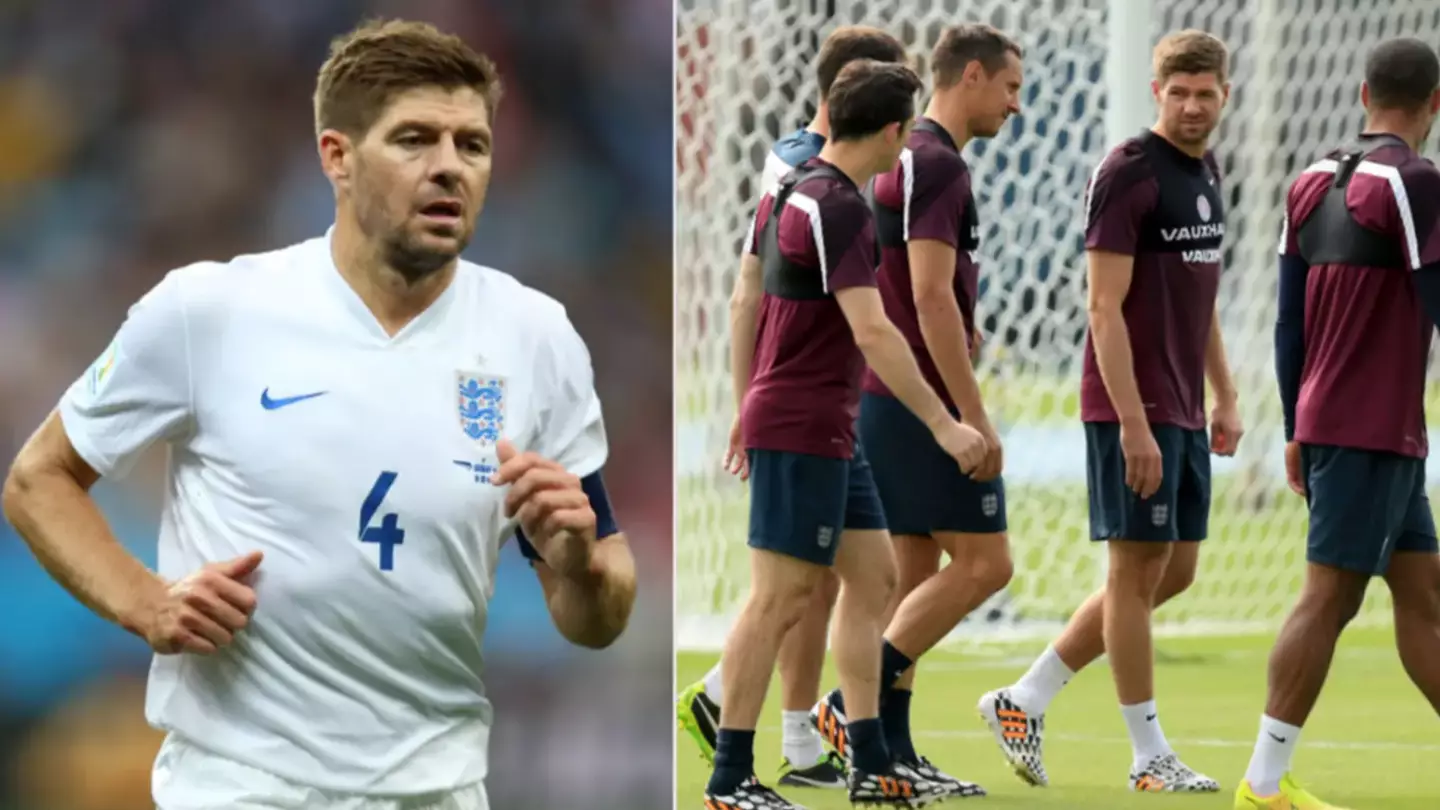 Steven Gerrard names the two England players he ‘pretended’ to like