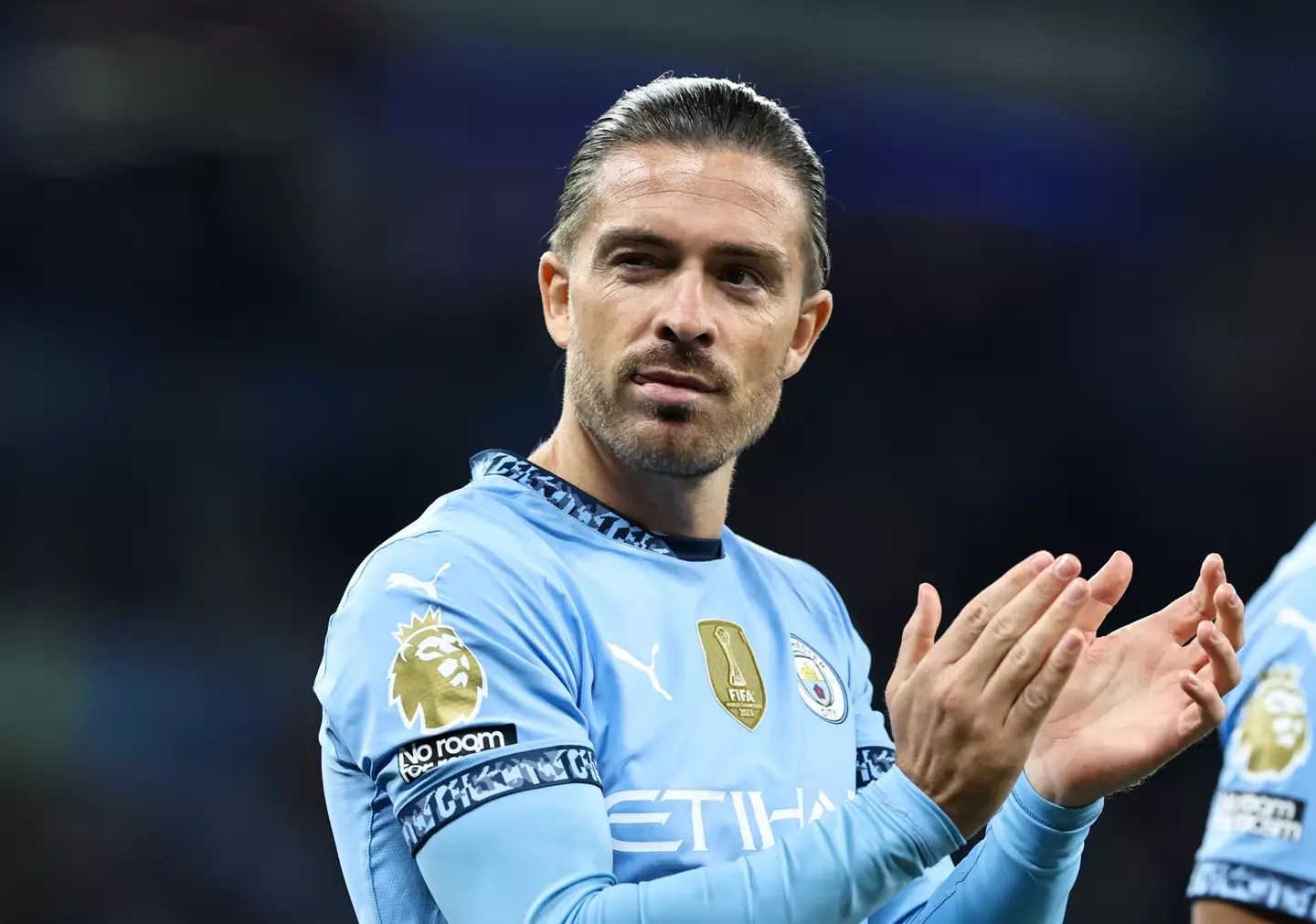 Jack Grealish looks to have played his final game for Manchester City. Image: Getty