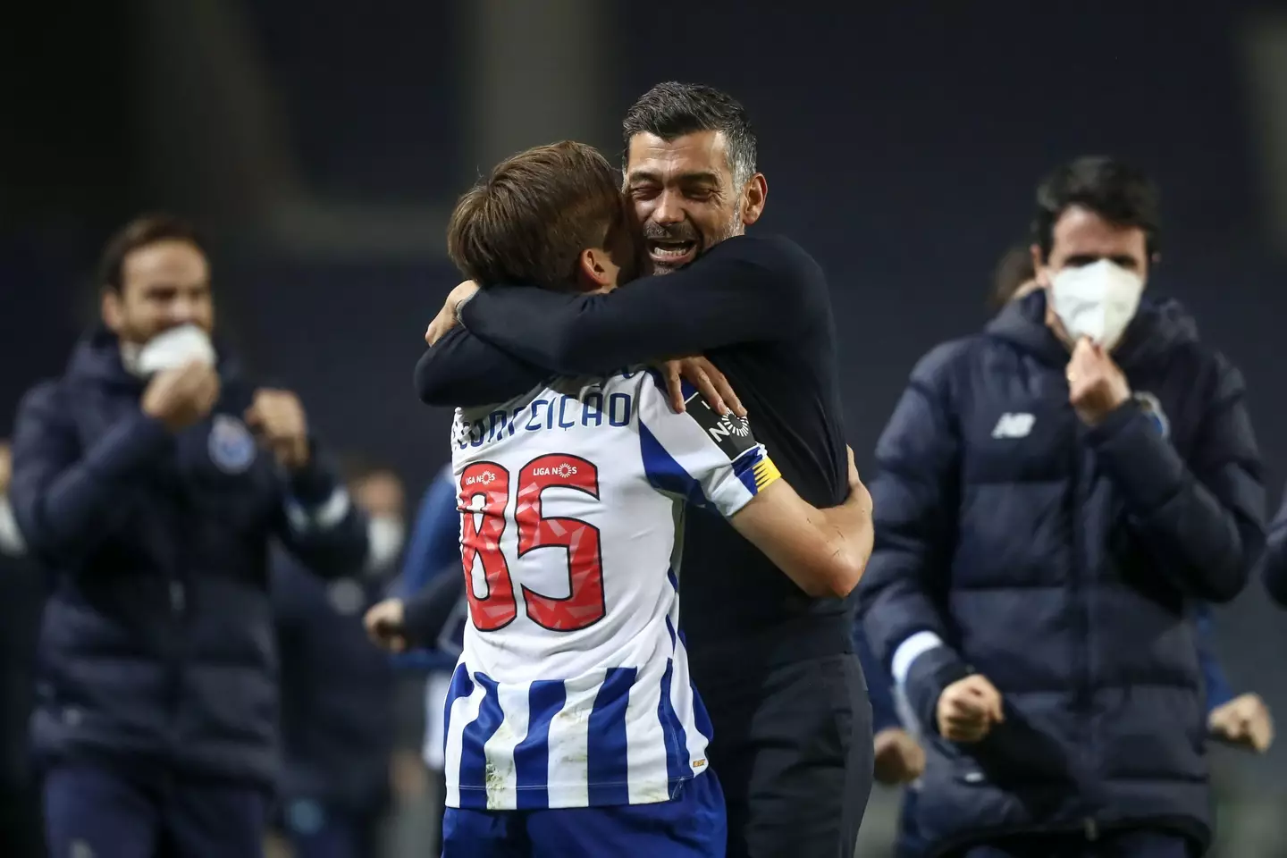 Francisco is son of Porto manager, former Portugal international Sergio Conceicao (Image: Alamy)