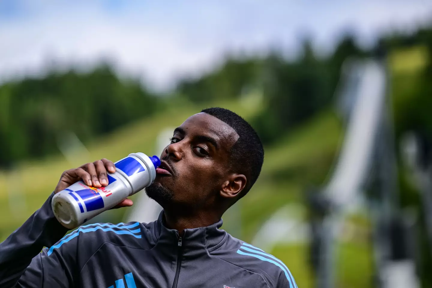 Alexander Isak wants to join Liverpool. Image: Getty