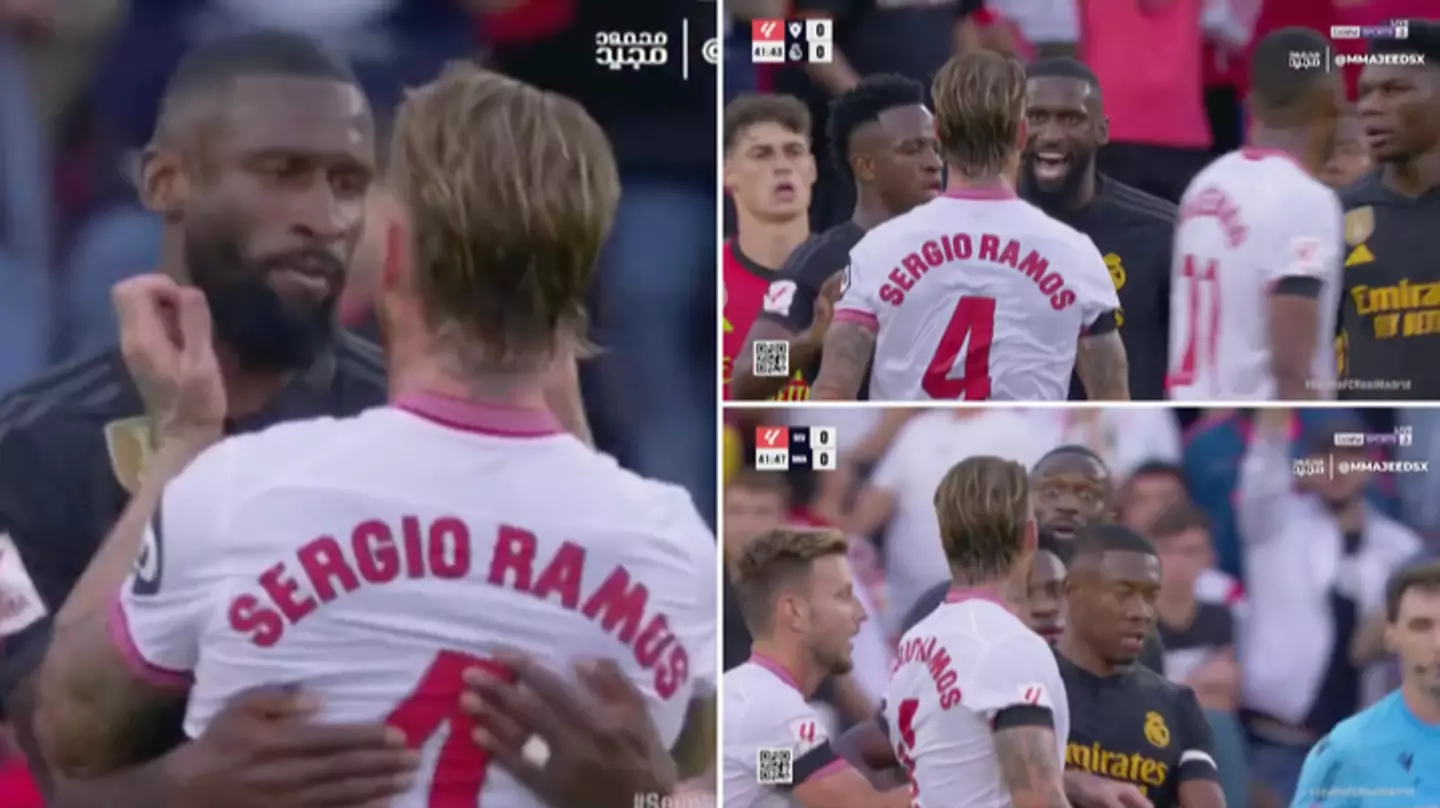 Antonio Rudiger went full 'alpha mode' against Sergio Ramos as football's two mavericks square up
