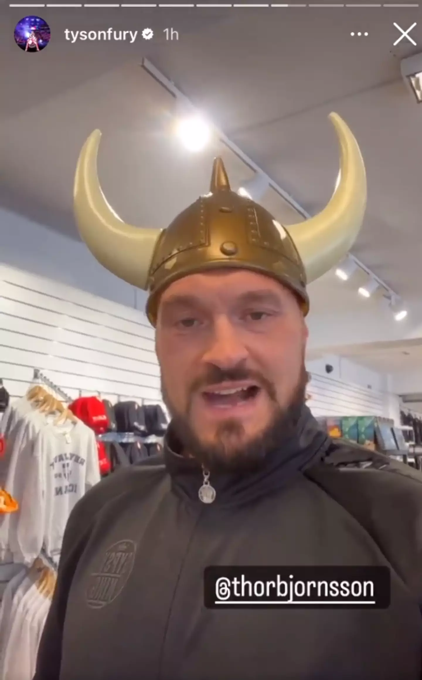 Fury enjoyed his visit to Iceland. (Image