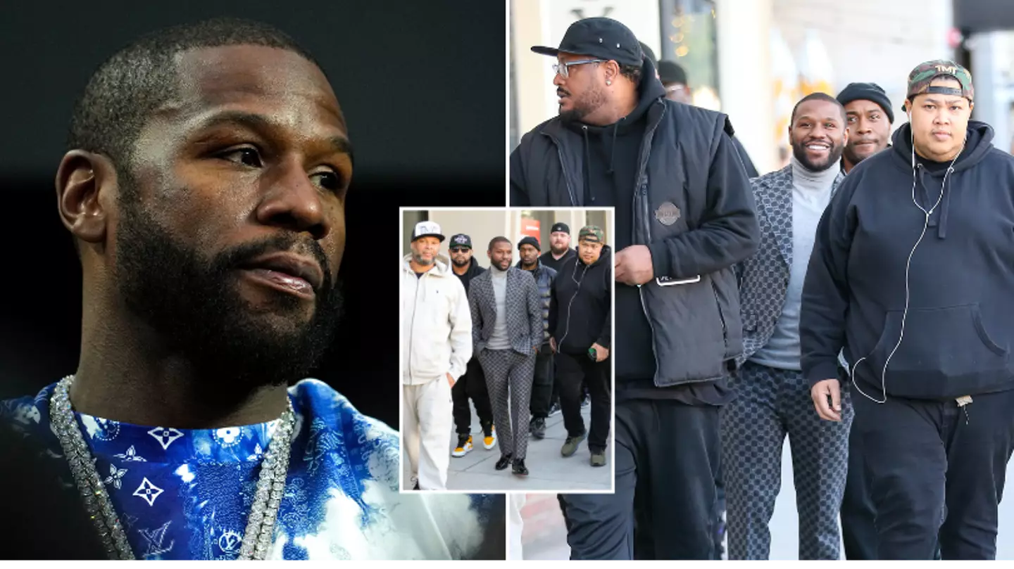 The command Floyd Mayweather tells 'The Money Team' when ordering them to attack