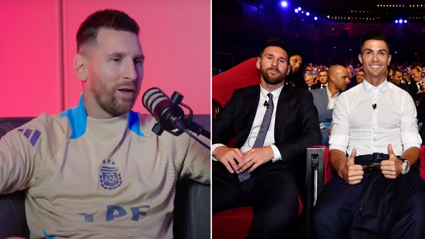 Lionel Messi made his feelings clear when asked if he'd like to play on the same team as rival Cristiano Ronaldo