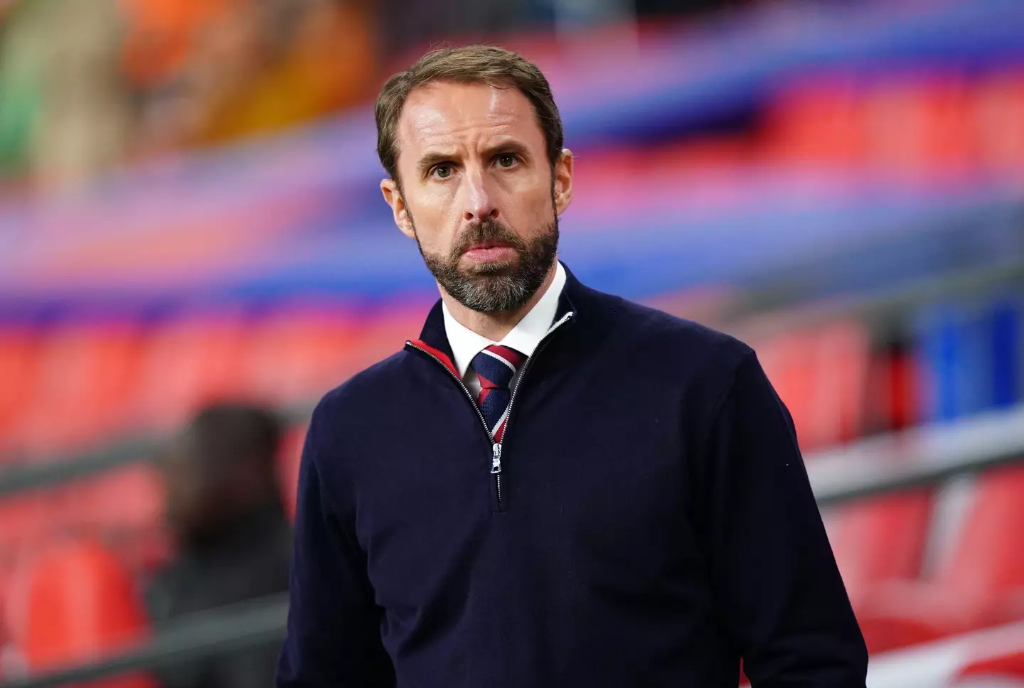 Peter Crouch says England boss Gareth Southgate should play a back three in Qatar (Image: PA)