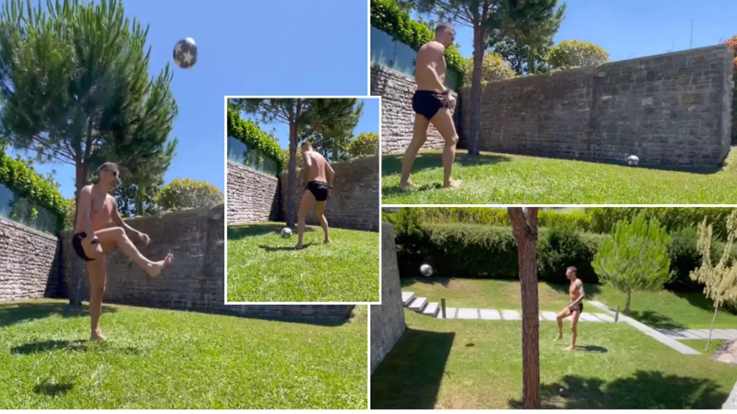Dimitar Berbatov talks through how he trains his famous first touch using a wall