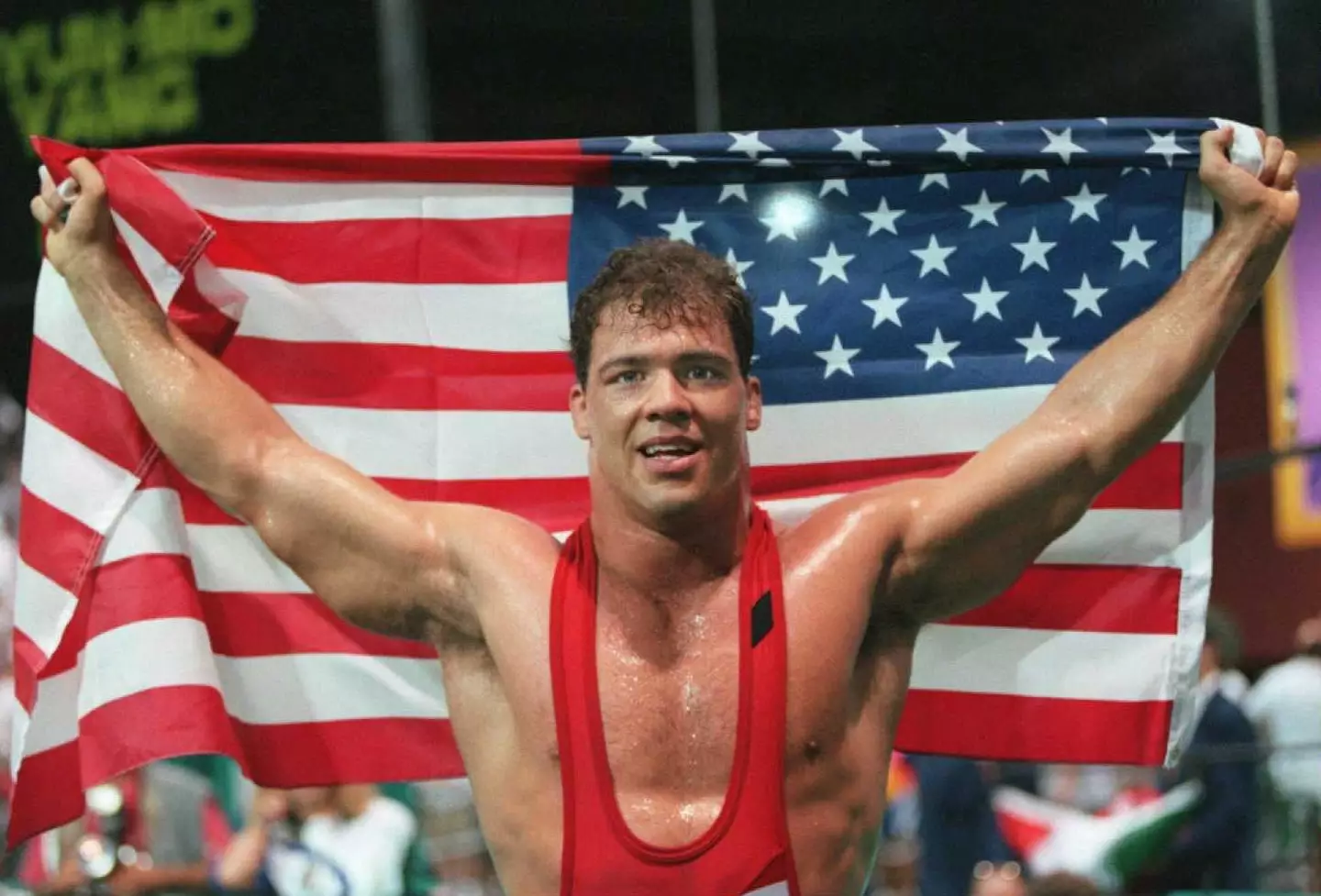 Kurt Angle won Olympic gold in 1996. Image: Getty