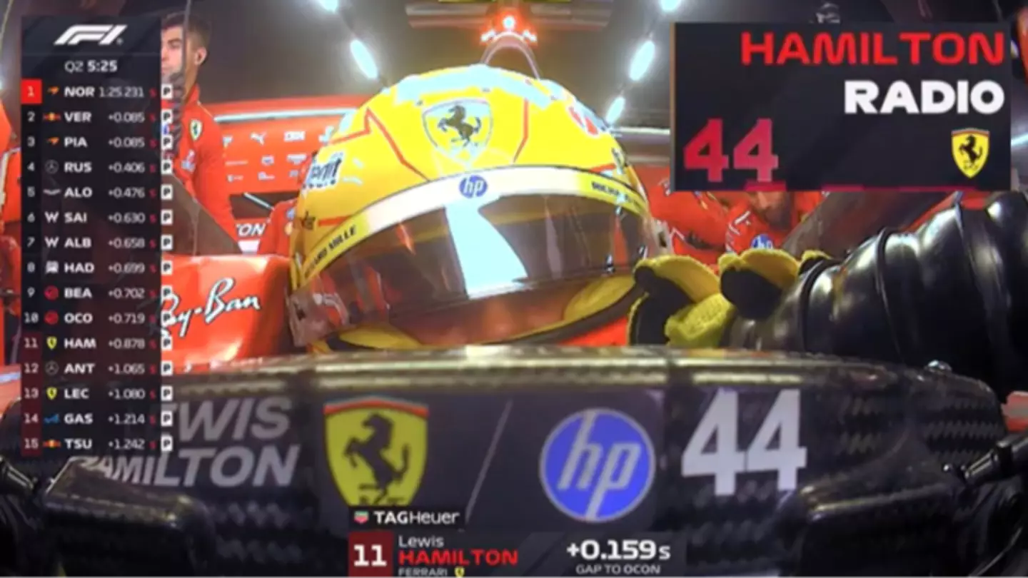 Fans want Lewis Hamilton to leave Ferrari after hearing team radio exchange during Silverstone GP qualifying