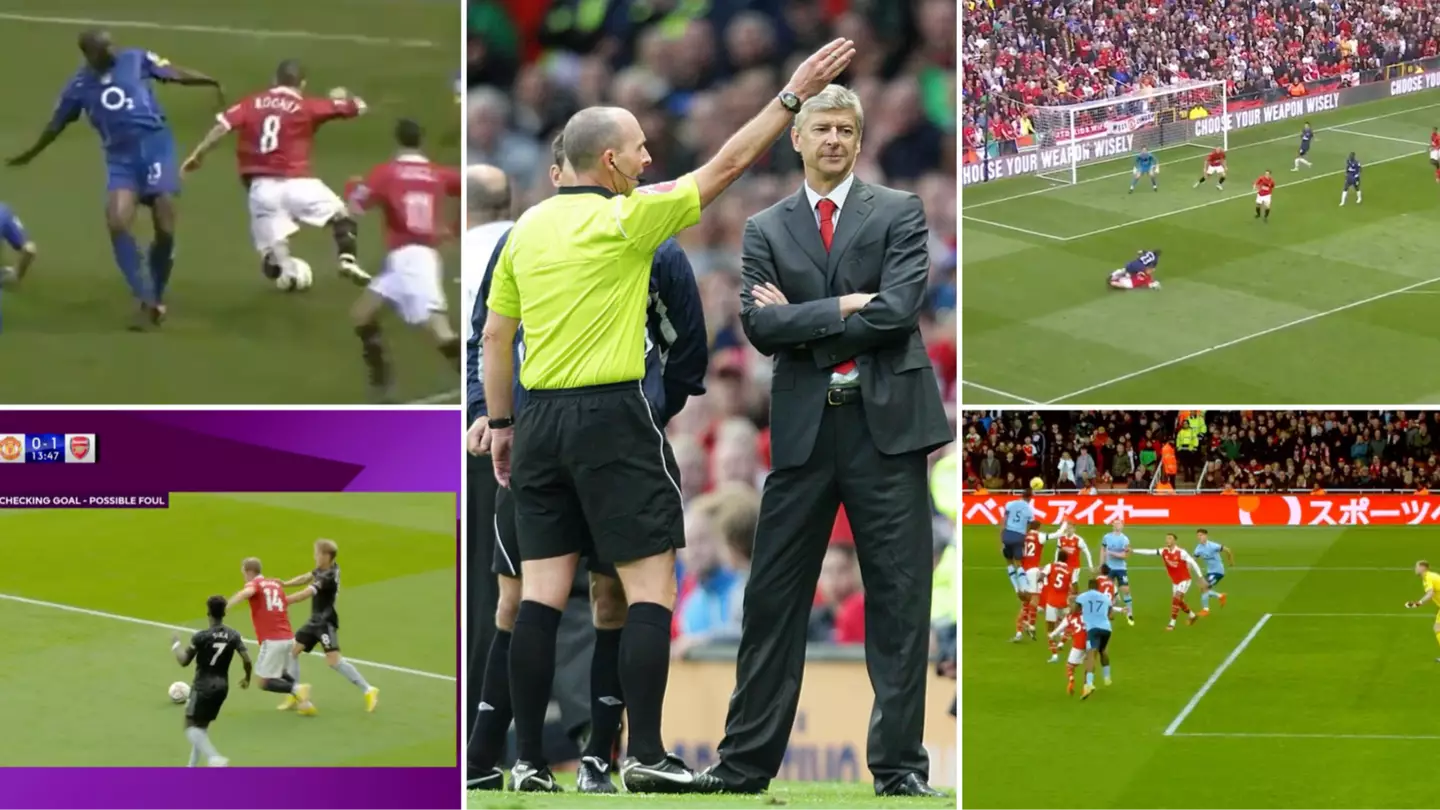 Arsenal fan's thread of referee decisions goes viral, convinced there's a conspiracy against them