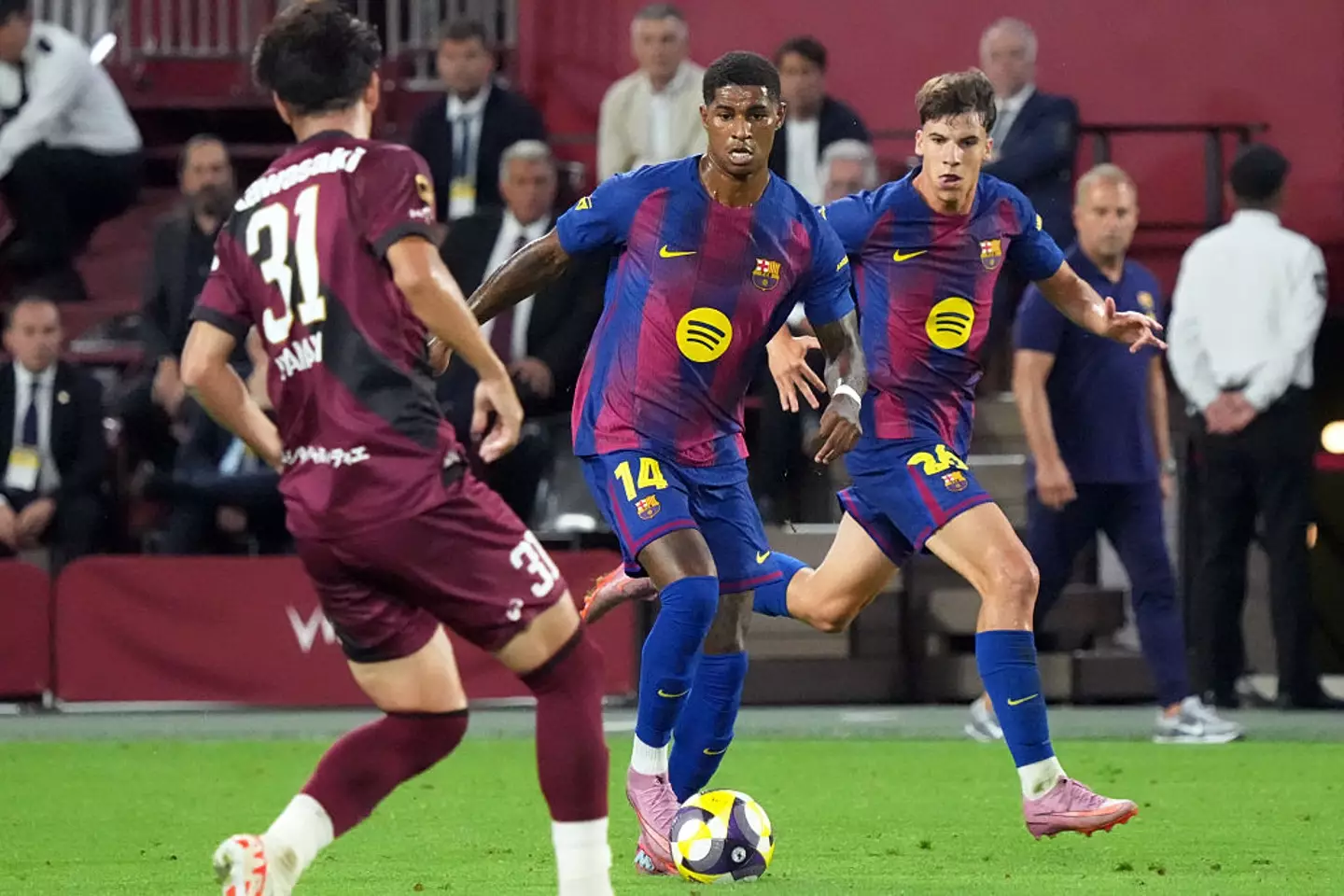 Marcus Rashford in action (Credit:Getty)