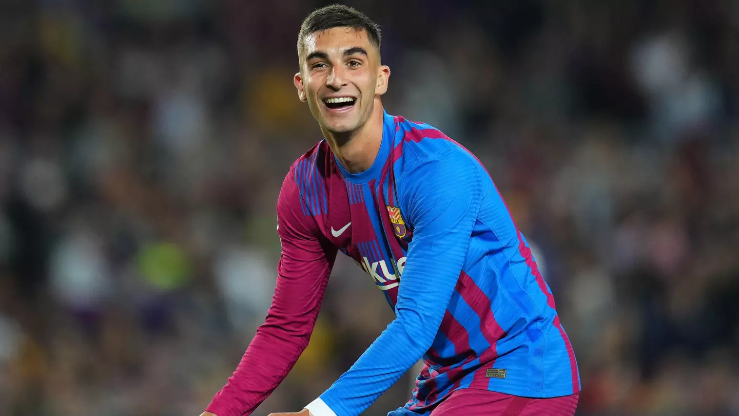 Ferran Torres in FC Barcelona action