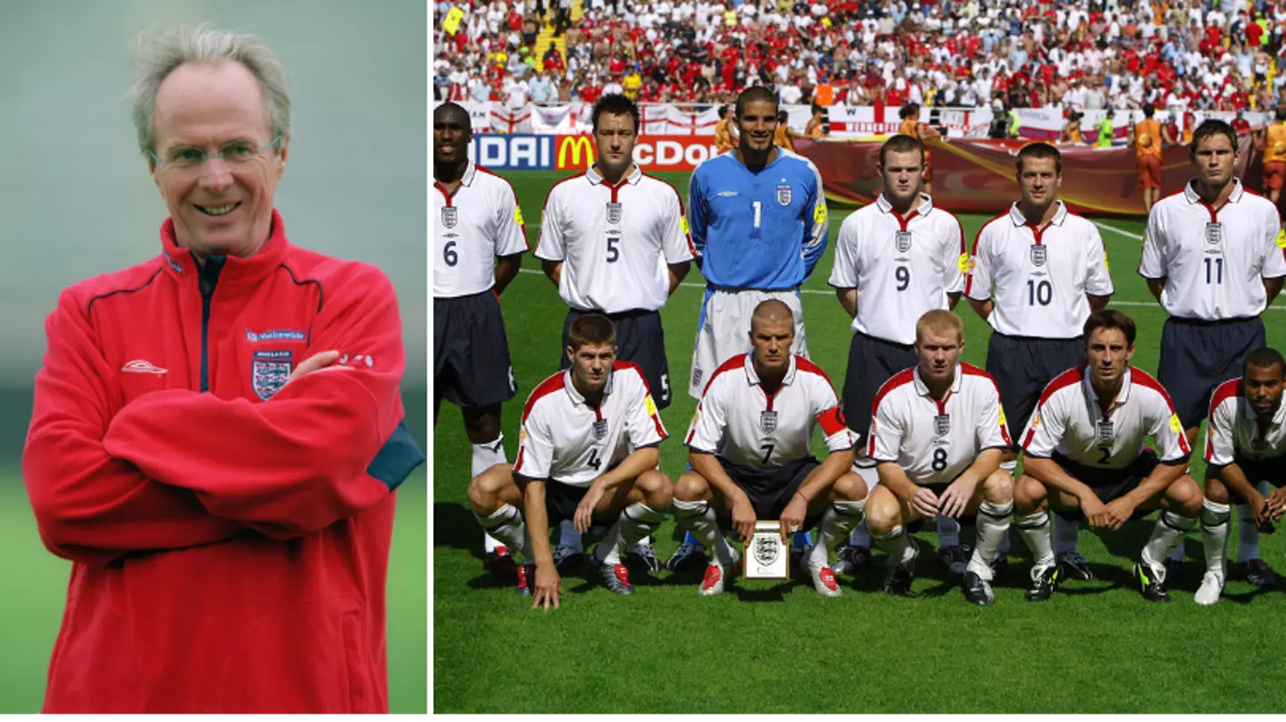 Sven-Goran Eriksson named the most talented player of England's Golden Generation who had 'everything'