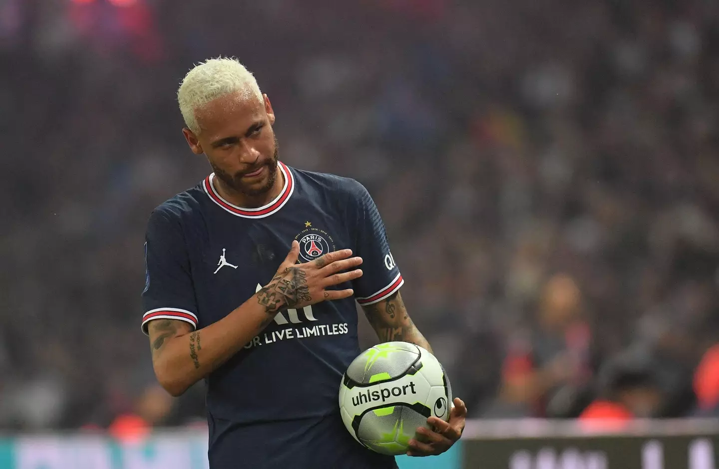 Neymar reportedly wants out of PSG this summer (Abaca Press / Alamy)