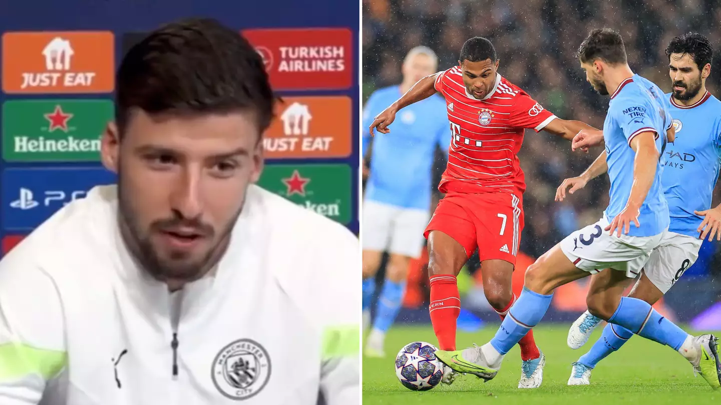 Ruben Dias called his shot against Bayern Munich with the coldest pre-match press conference