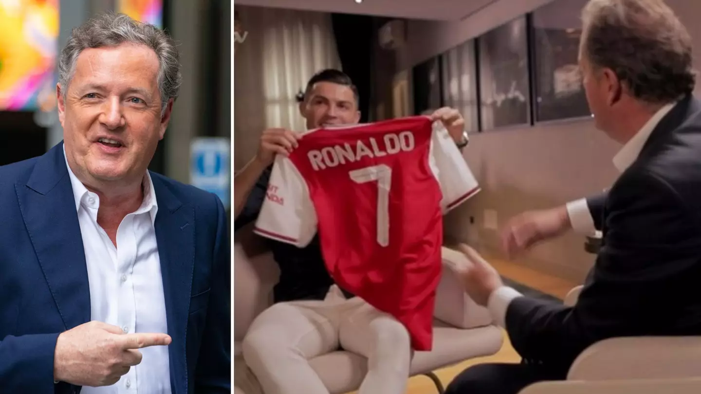 Piers Morgan Tells Arsenal To Sign Cristiano Ronaldo From Man United, He's Deadly Serious