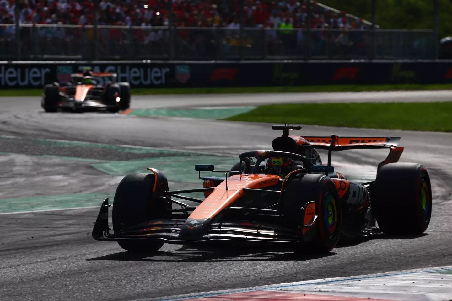 Lando Norris during the Italian Grand Prix (Image: Joe Portlock / Stringer via Getty)
