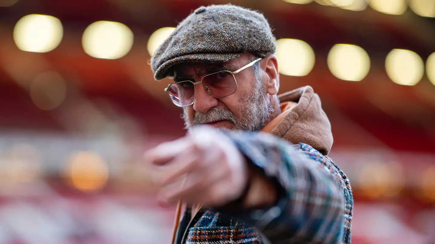 Eric Cantona was sent off last time Man Utd visited Hell (Image: Getty)
