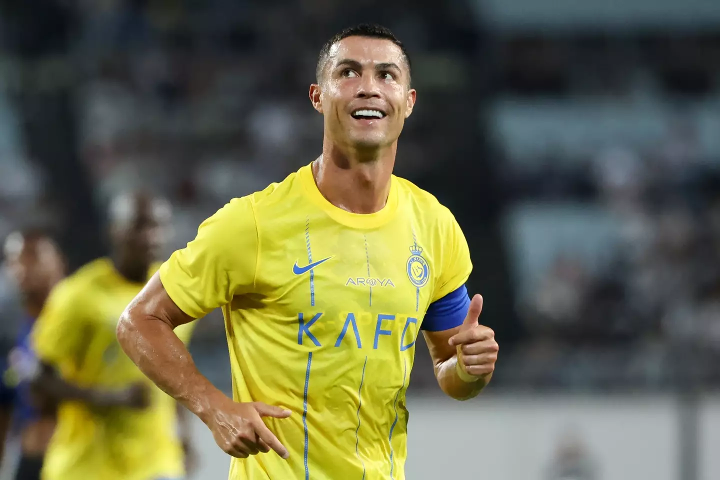 Ronaldo plies his trade for Al Nassr in the Saudi Pro League. (Image