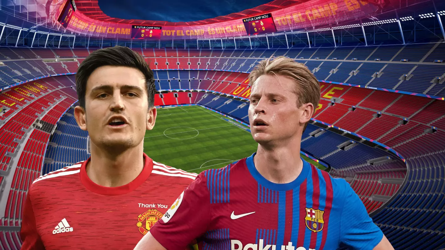 Manchester United Reject Barcelona Harry Maguire Bid As Part Of Frenkie De Jong Deal