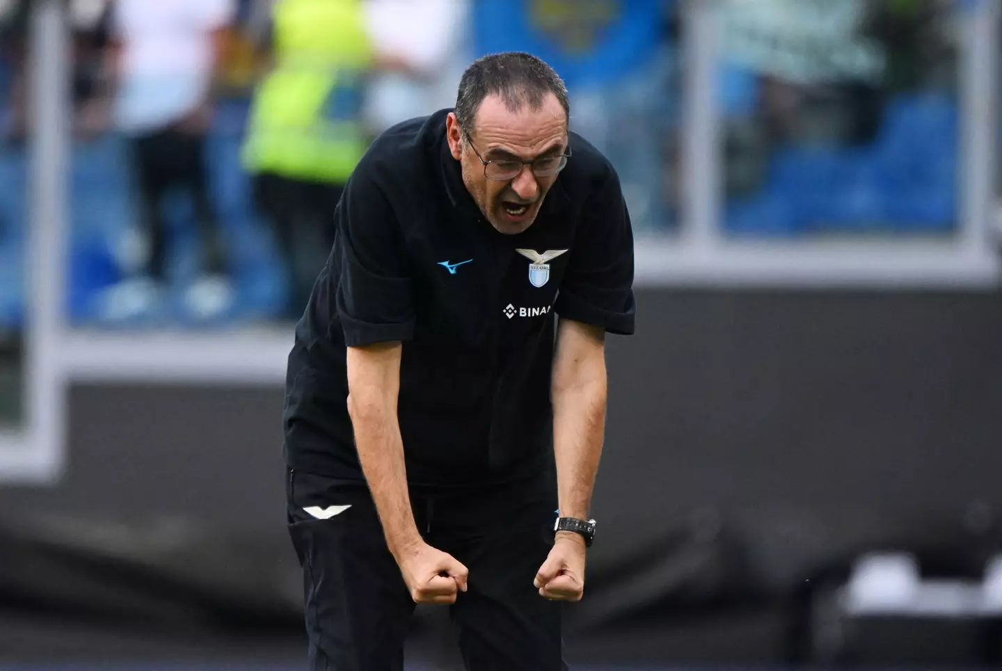 Lazio manager Maurizio Sarri won silverware at both Chelsea and Juventus.