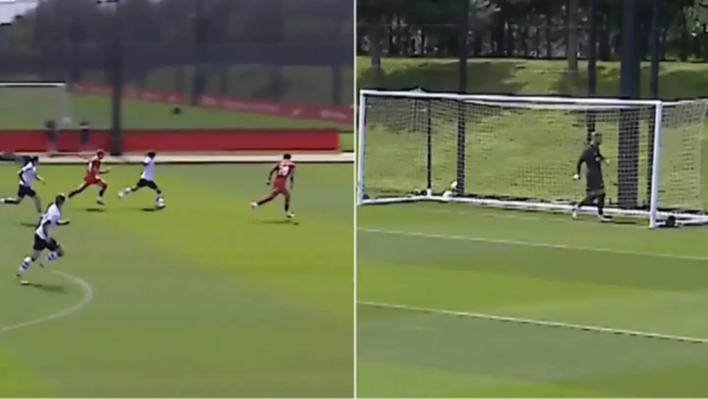 Footage of Preston North End's 40-yard winning goal against Liverpool has emerged and it's pure genius